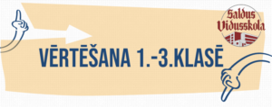 vērtēšana 1.-3.klasē