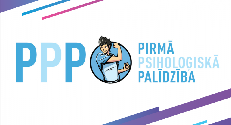 pirmā psiholoģiskā palīdzība, logo