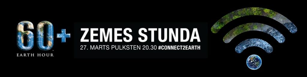 zemes stundas reklāmas galviņa