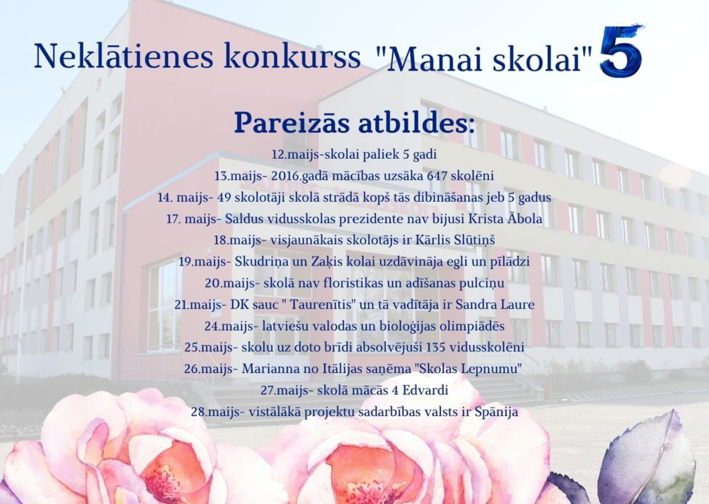 pareizās atbildes