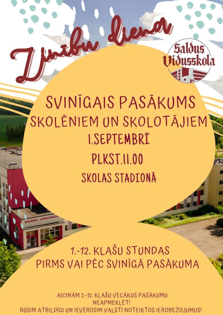 zinību dienas afiša