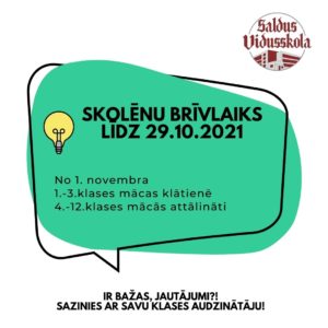 pagarināts rudens brīvlaiks