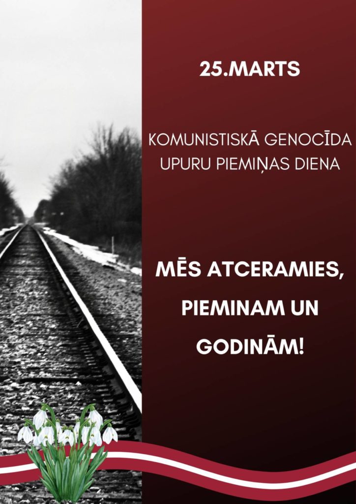 25.marta Komunistiskā genocīda upuru piemiņas diena