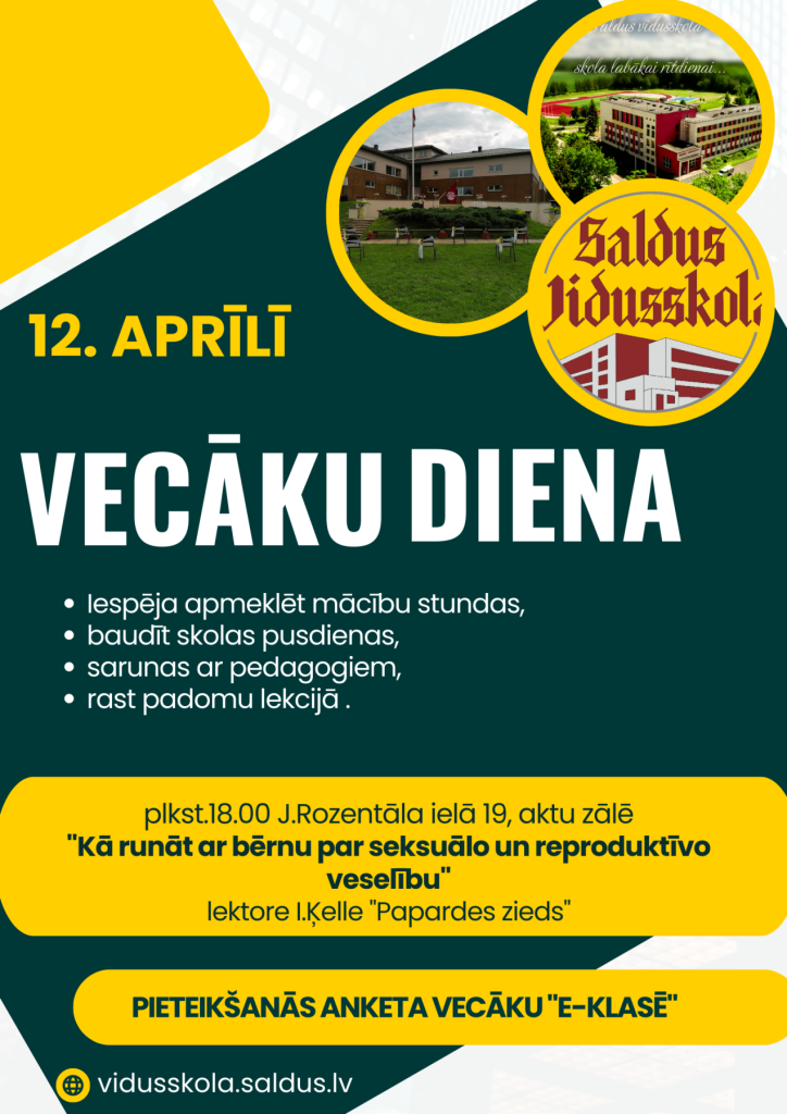 Vecāku dienas info