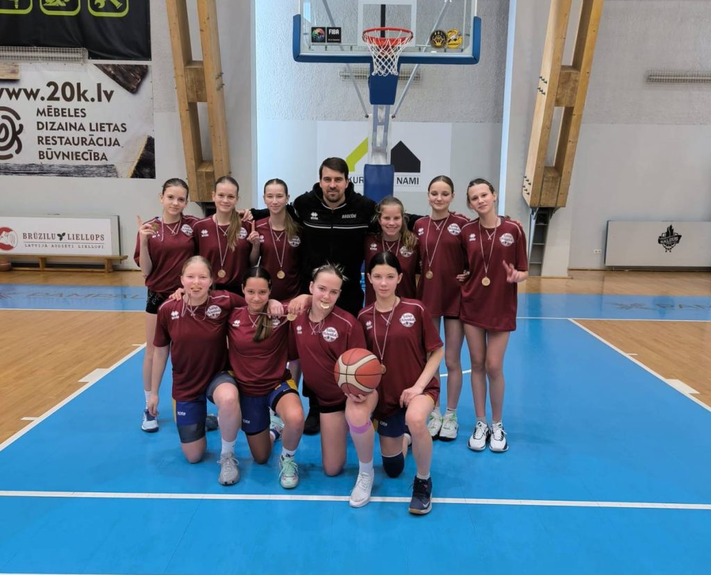 6.-7.klašu meiteņu basketbola komanda