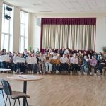 "Gudrāks par gudrāku"dalībnieki spēles laikā