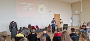 Stāstijums par latviešu karavīru. 