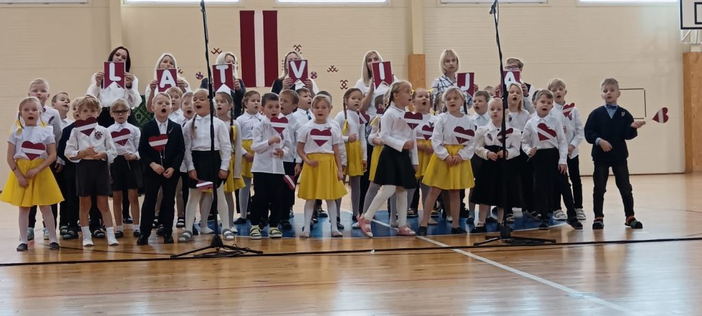 Valts svētku koncerts pirmsskolā un sākumskolā