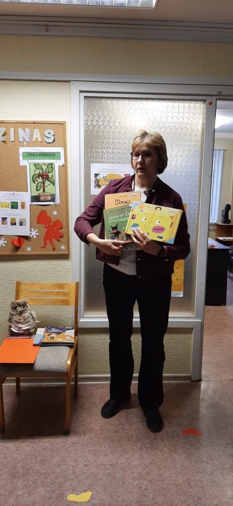 Bibliotekāre Gunta Dravniece