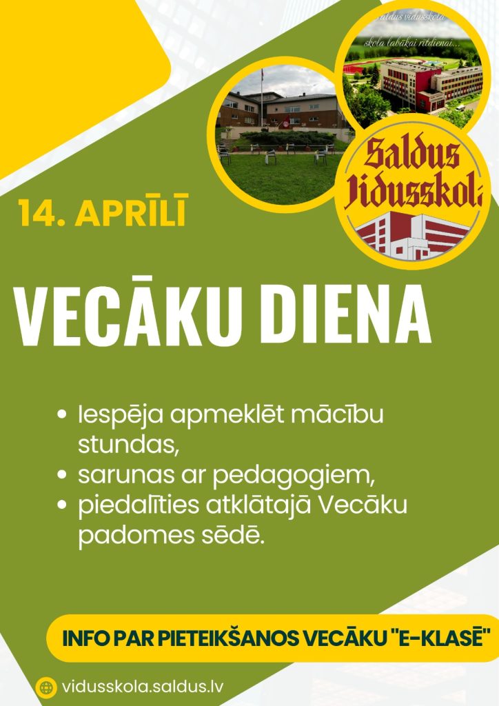 Vecāku dienas afiša