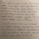 Rokrakstā pierakstīts teksts par 1991.gada Barikāžu laika notikumiem.