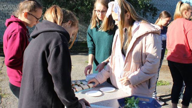 nodarbība ēdienu gatavošana