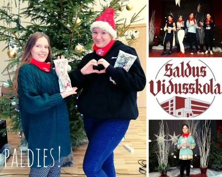 kora meitenes ar dāvanām