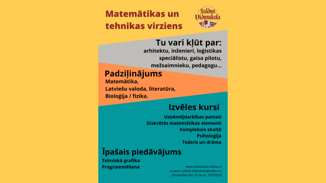 matemātikas un tehnikas virziens
