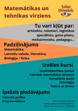 matemātikas un tehnikas virziens
