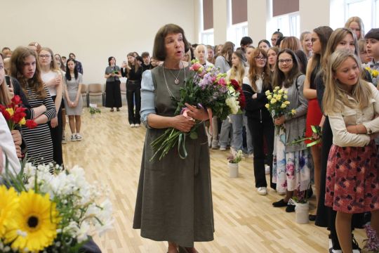 skolotāja Ilzīte Jēkabsone