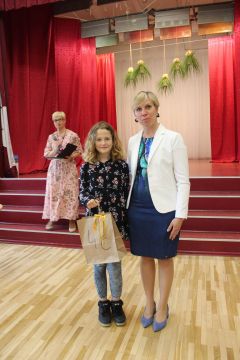 4.c klases skolniece