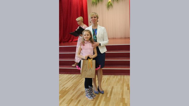 2.a klases skolniece