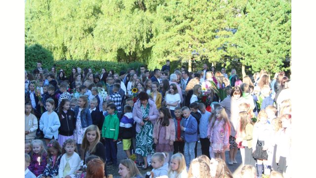 Saldus vidusskolas skolēni