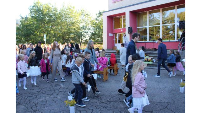 Saldus vidusskolas skolēni