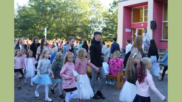 Saldus vidusskolas skolēni