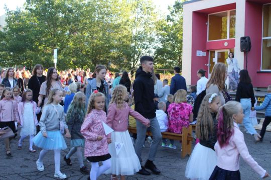 Saldus vidusskolas skolēni