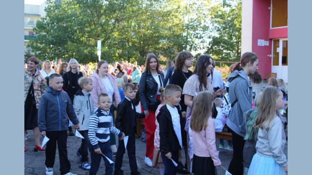 Saldus vidusskolas skolēni