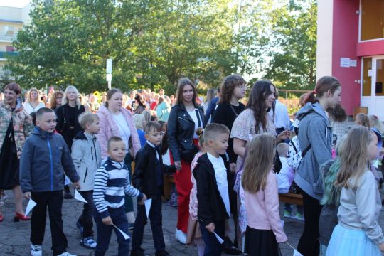 Saldus vidusskolas skolēni