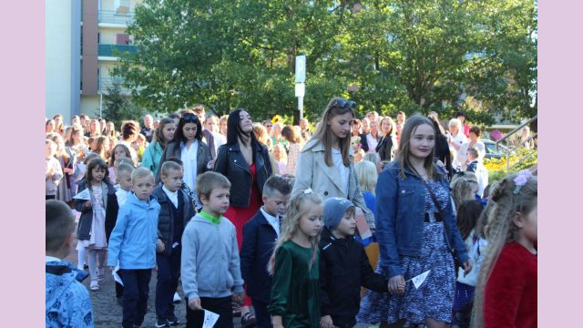 Saldus vidusskolas skolēni