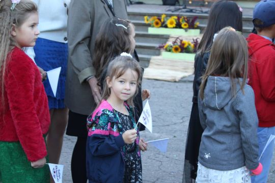 Saldus vidusskolas skolēni