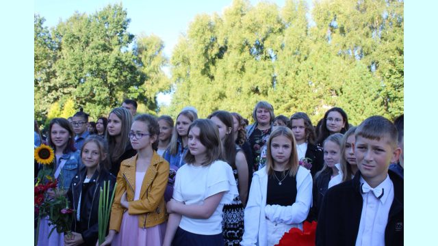 Saldus vidusskolas skolēni
