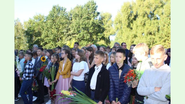 Saldus vidusskolas skolēni