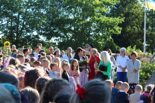 Saldus vidusskolas skolēni