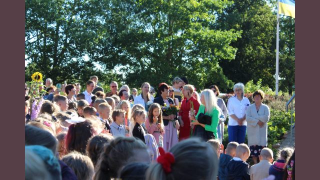 Saldus vidusskolas skolēni