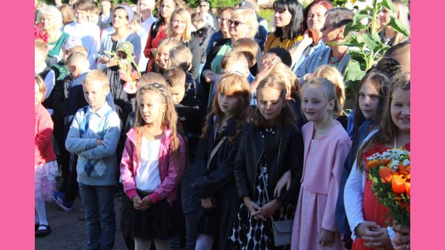 Saldus vidusskolas skolēni