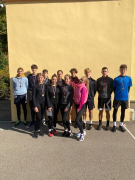 Rudens krosa stafešu uzvarētaji