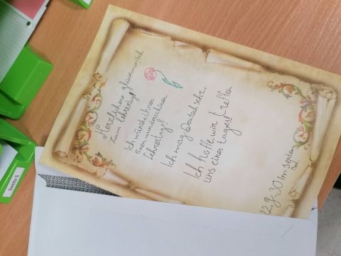 Apsveikums vācu valodas skolotājai