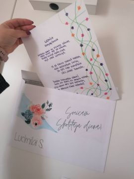 Apsveikums skolotājai