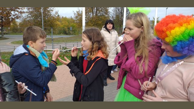 Spēle ar salmiņiem