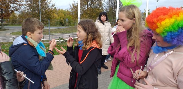 Spēle ar salmiņiem