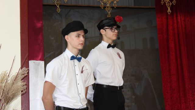 Runā Robins Rumpis un Uģis Vizulis