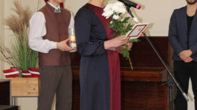 Skolas direktore Inga Mankus