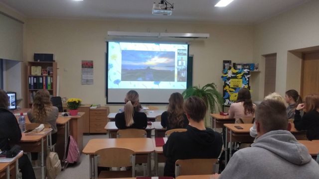 Projekta nodarbība "Komēs zinām par Ukrainu?"