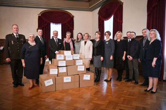 Pedagogi ar Valsts Prezidentu