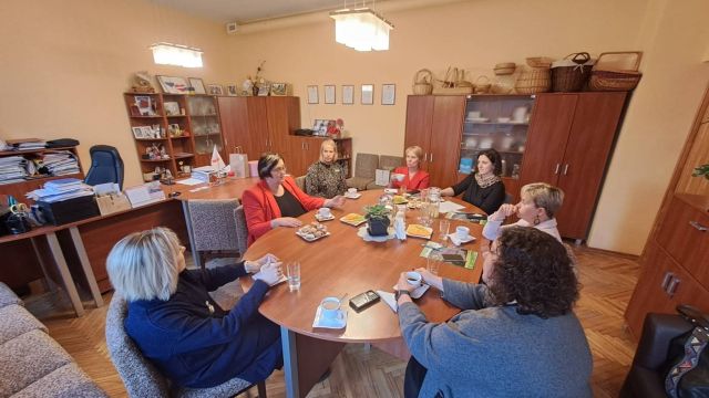 Tikšanās ar Nīcas vidusskolas kolektīvu