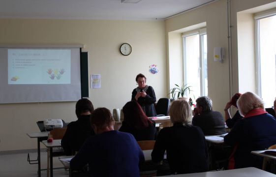 Pedagogi nodarbībā