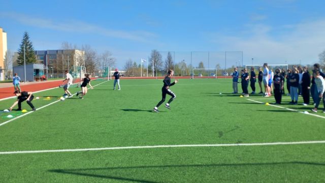 Poļu viesi Saldus vidusskolā