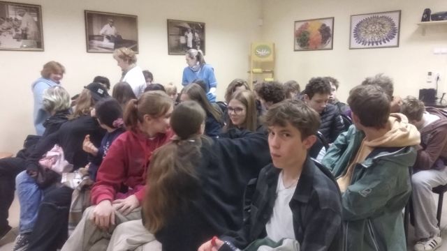 Poļu viesi Saldus vidusskolā