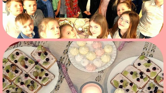 Klase pie balti klāta galda par godu LR Neatkarības atjaunošas svētkiem.