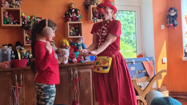 Pirmsskolēni Klaunu muzejā
